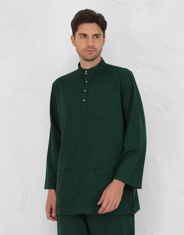 BAJU MELAYU AFWA R/FIT (EMERALD GREEN)